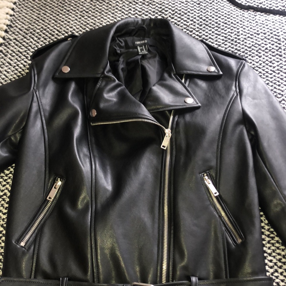 Leather jacket